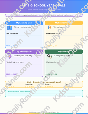 Back to School Transition Pack — Start the Year Confident, Calm, and Ready [Ages 4–10]