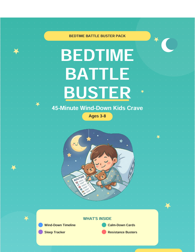 Bedtime Battle Buster — From Bedtime Battles to Sweet Dreams in 7 Nights [Ages 3–8]