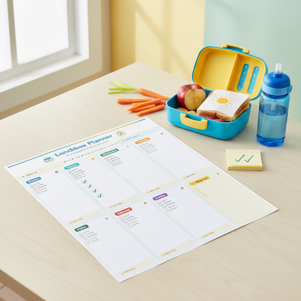 Lunchbox Planner — End the Daily "What's for Lunch?" Battle [Ages 2–12]
