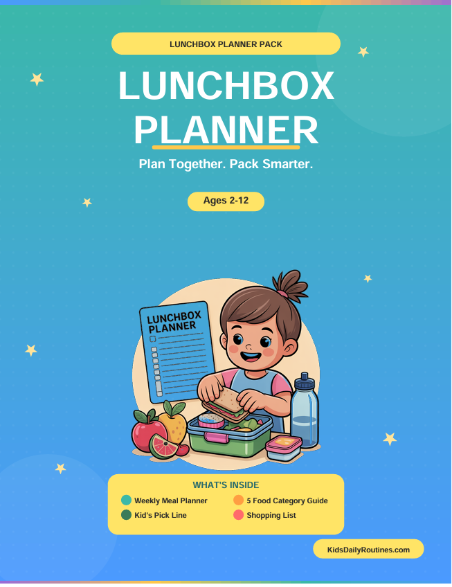 Lunchbox Planner — End the Daily "What's for Lunch?" Battle [Ages 2–12]