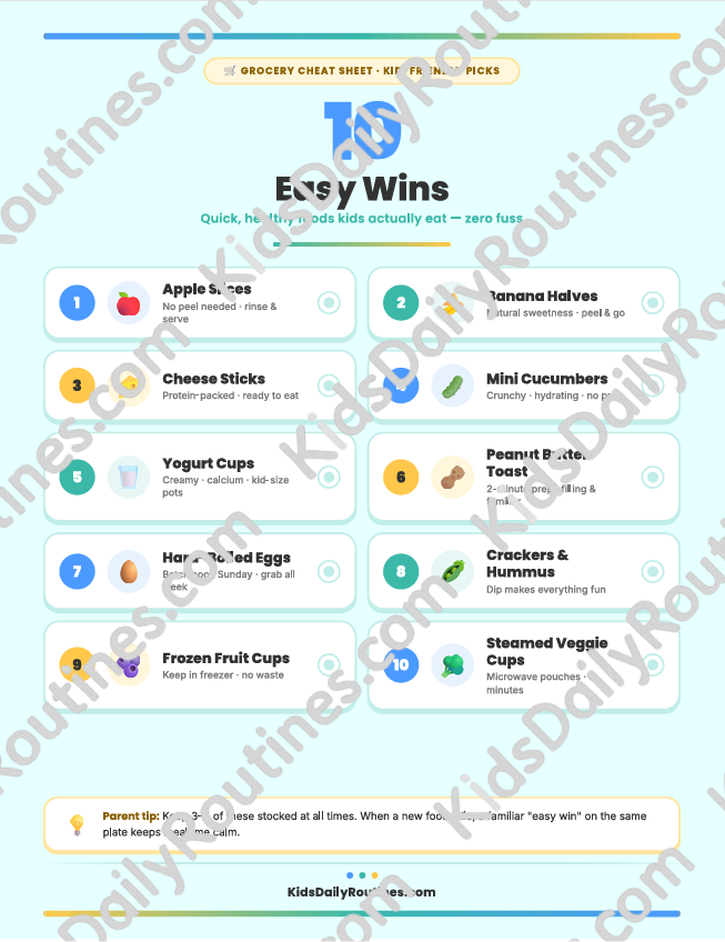 Mealtime Meltdown Manager — Printable Mealtime Routine System