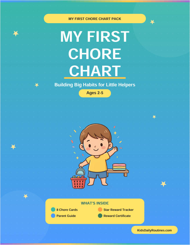 My First Chore Chart — Building Responsibility from the Very Start [Ages 2–5]