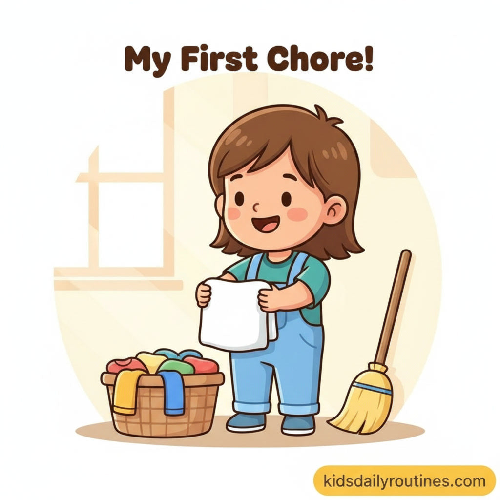 My First Chore Chart — Building Responsibility from the Very Start [Ages 2–5]