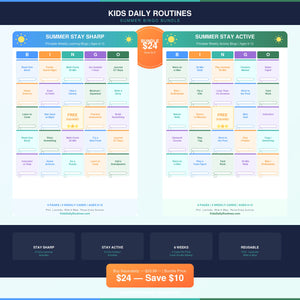 Summer Bingo Bundle — Stay Sharp + Stay Active